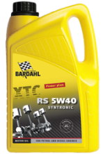 Bardahl Motorolie - XTC RS 5W/40 Syntronic 5 ltr Olie & Kemi > Motorolie