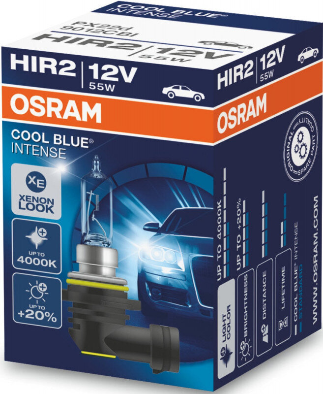 Osram HIR2 Cool Blue Intense pære Osram Cool Blue Intense