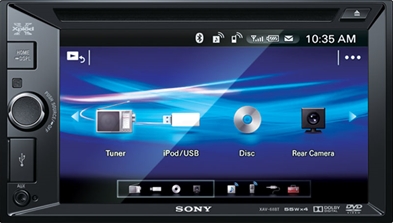 SONY Multimedia afspiller XAV68BT 2-DIN audio med USB og bluetooth Bilstereo > Multimedie > Multimedie stationer