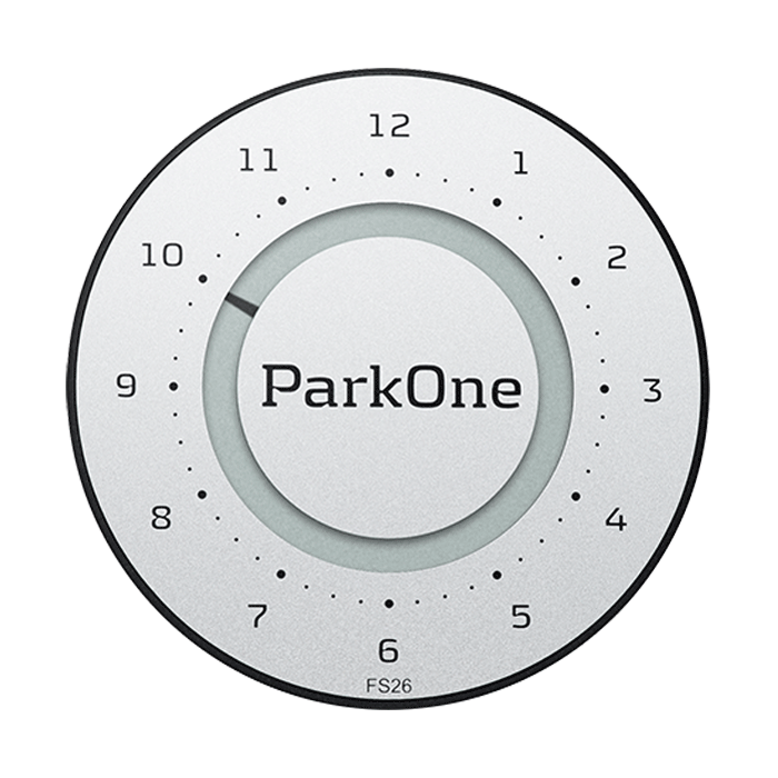 ParkOne 2 Titanium Silver Indvendig tilbehør > Parkeringsure