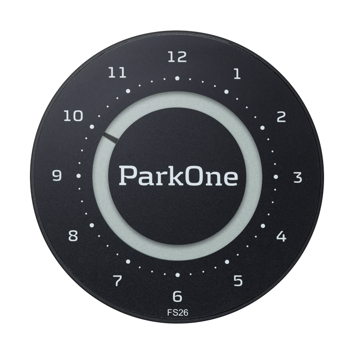 ParkOne 2 Carbon Black Indvendig tilbehør > Parkeringsure