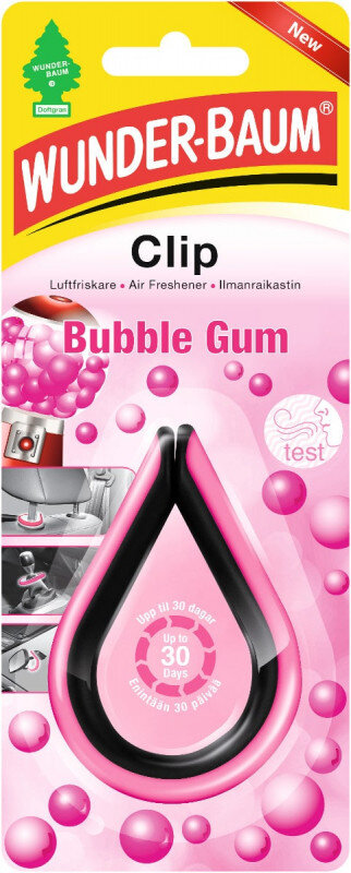 Bubble Gum dufte clip fra Wunderbaum Wunder-Baum dufte