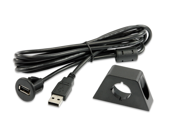 Alpine KCEUSB3 USB kabel med beslag 2 meter Bilstereo > Monteringsdele > Kabler