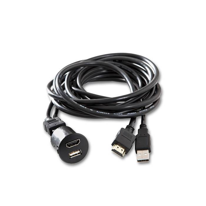 Alpine USB/HDMI stik med kabel Bilstereo > Monteringsdele > Kabler