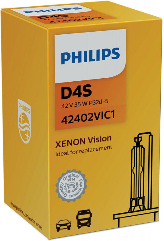 Philips D4S Vision Xenon pære
