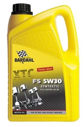 Bardahl Motorolie - XTC FS 5W30 Synthetic 5 ltr Olie & Kemi > Motorolie