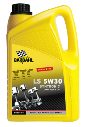 Bardahl Motorolie - XTC LS 5W/30 C4 Synthronic 5 ltr. Olie & Kemi > Motorolie