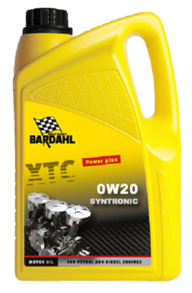 Bardahl Motorolie - XTC 0W20 Syntronic 5 ltr Olie & Kemi > Motorolie