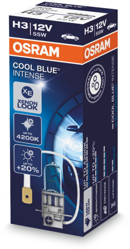 Osram H3 Cool Blue Intense pære (1 stk) Osram Cool Blue Intense