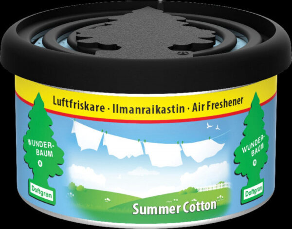 Summer Cotton duftdåse / Fiber Can fra Wunderbaum Wunder-Baum dufte